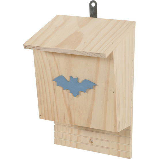 Nichoir en bois, hauteur 28.5 cm, couleur aléatoire pour chauve-souris