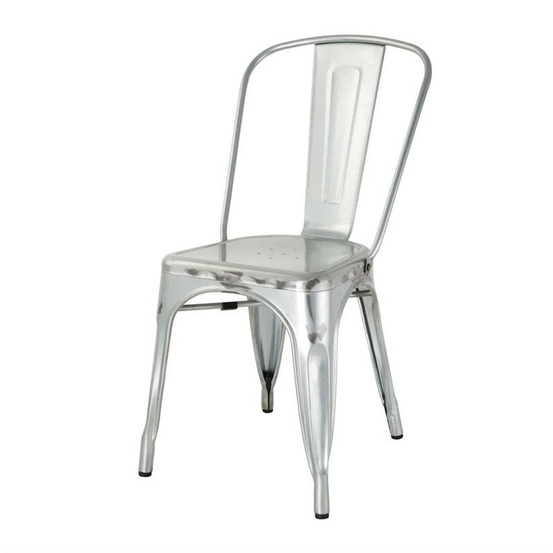 Chaises bistro en acier - lot de 4 - bolero