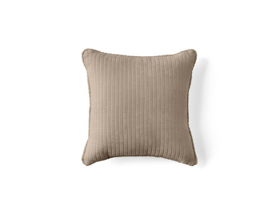 Topaze - coussin - en velours côtelé plat - 40x40 cm