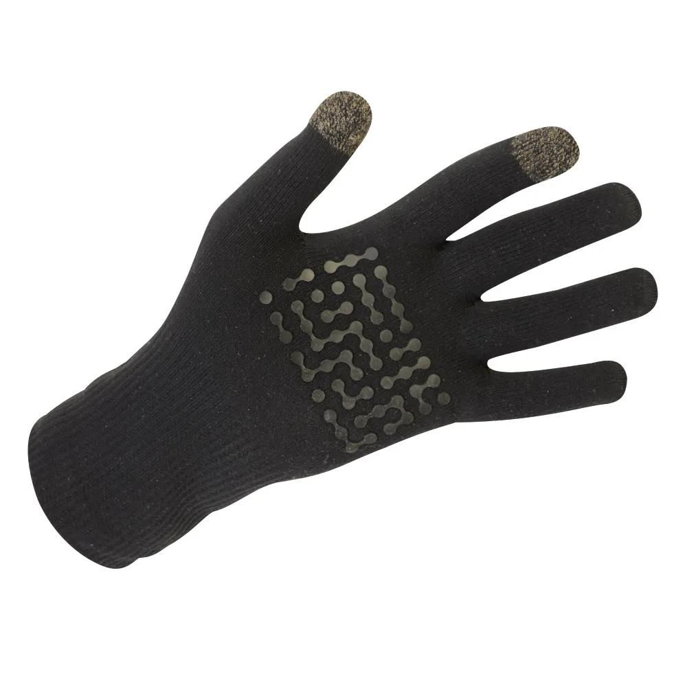 Gants étanches anti transpiration nylon fibres bambou noir 7 à 9
