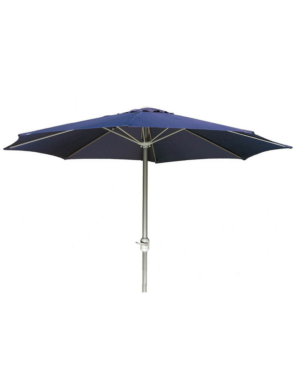 Parasol 3m / manivelle bleu