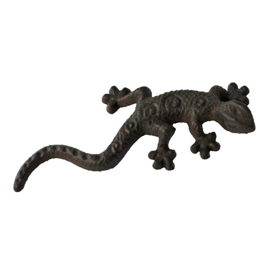 Salamandre déco fonte 18x8cm