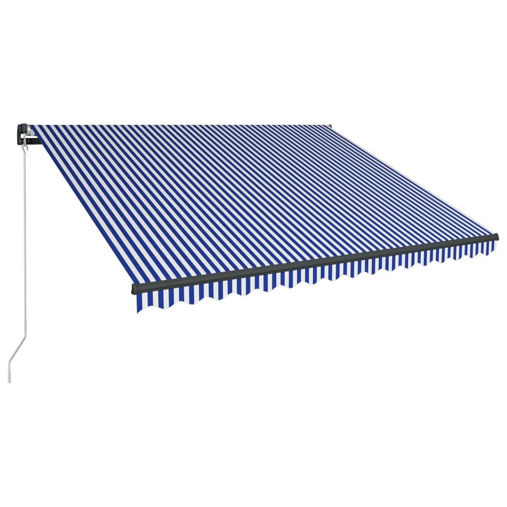 Store manuel rÃ©tractable avec LED