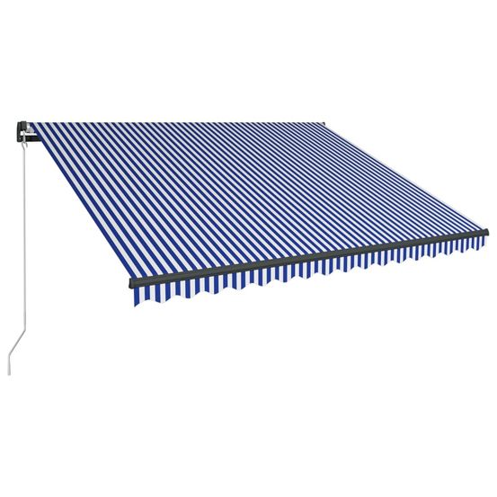 Store manuel rétractable avec LED