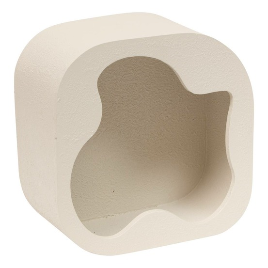 Étagère evy 28x28cm blanc