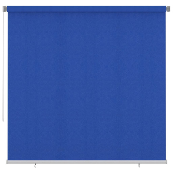 Store roulant d'extérieur 240x230 cm bleu pehd