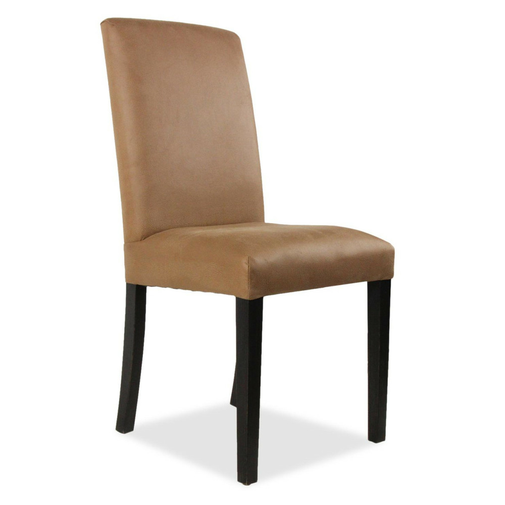 Lot de 2 chaises romane bois marron - les étoffes interior's