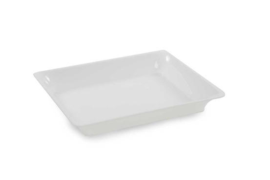 Plateau en plexiglas gastronorme gn 1/2 325x265x50mm blanc - matériel chr pro