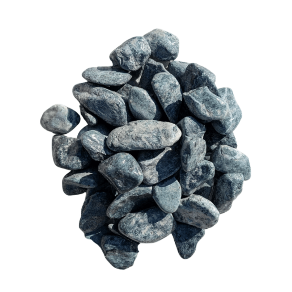 Galet marbre vert 40/60 mm – big bag +/- 1,5t – 10 m²