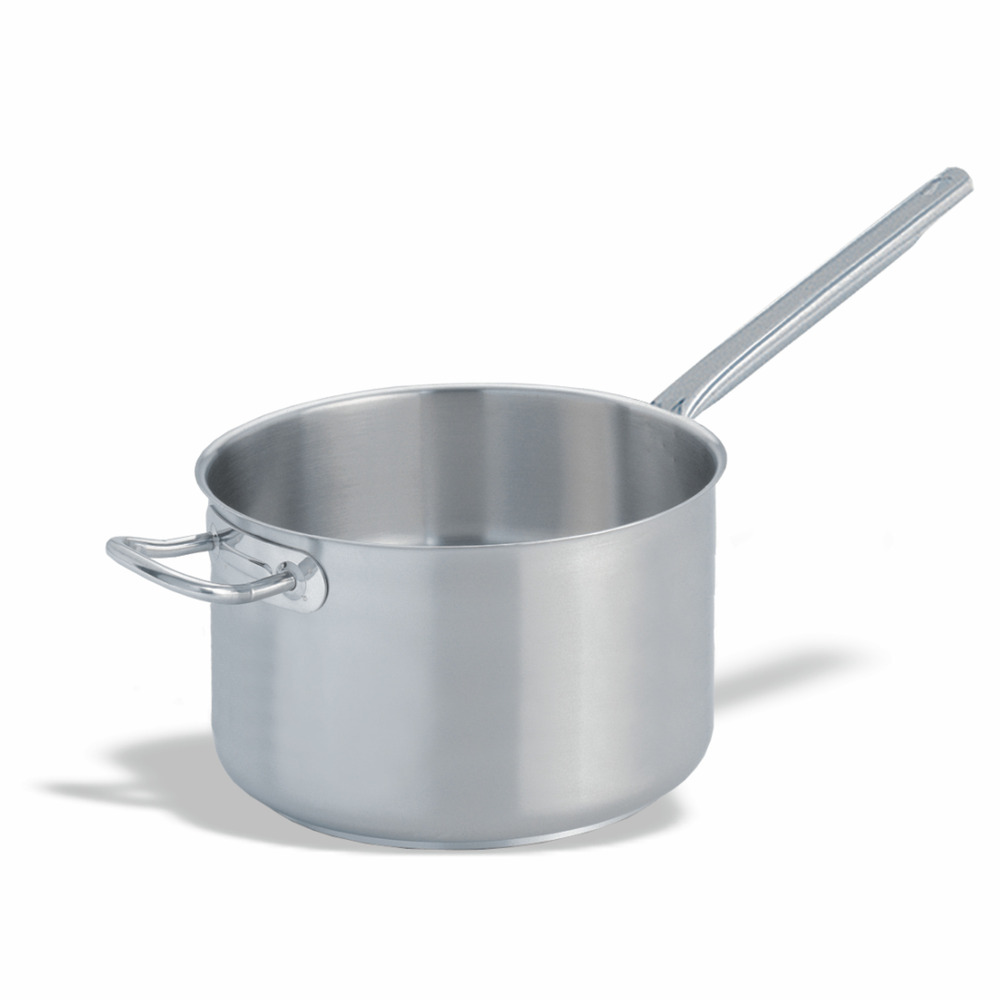 Casserole haute en inox ø 32 cm avec contre anse - pujadas
