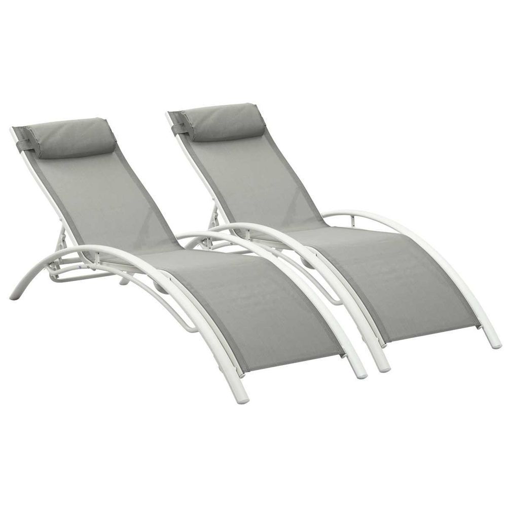 Bain de soleil en aluminium 