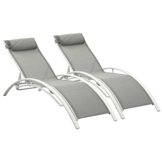 Bain de soleil en aluminium