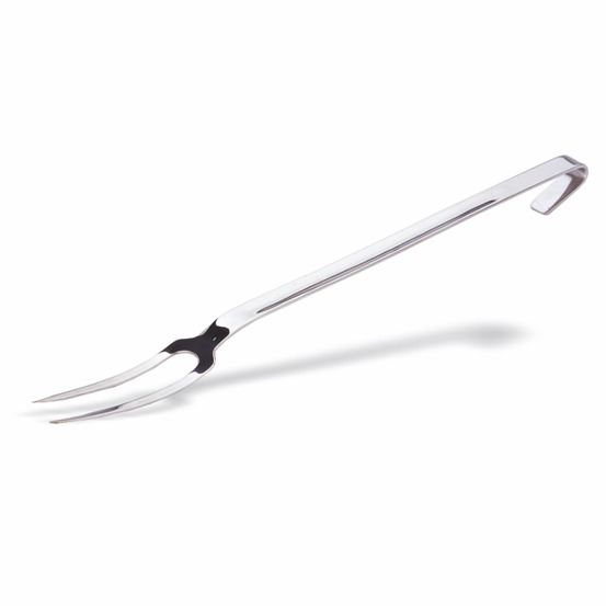 Fourchette de cuisine en inox 2 dents l 47 cm - pujadas