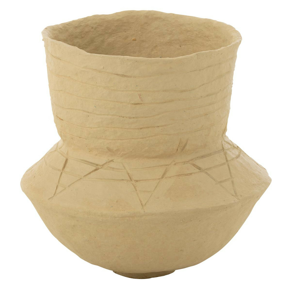 Pot déco en papier mâché 