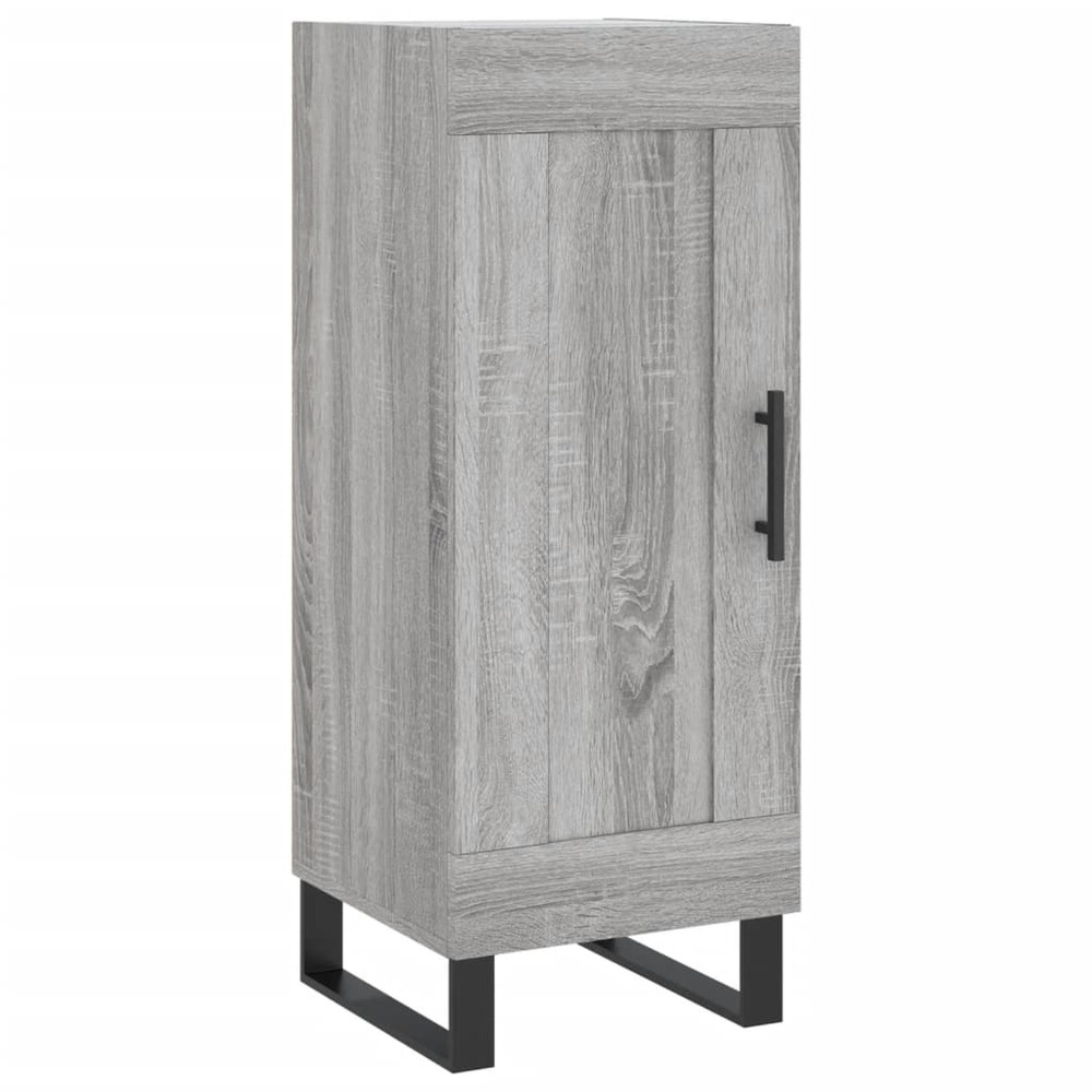 Buffet bahut commode armoire meuble de rangement organisateur cuisine salle de séjour salon sonoma 34,5 x 34 x 90 cm bois d'i