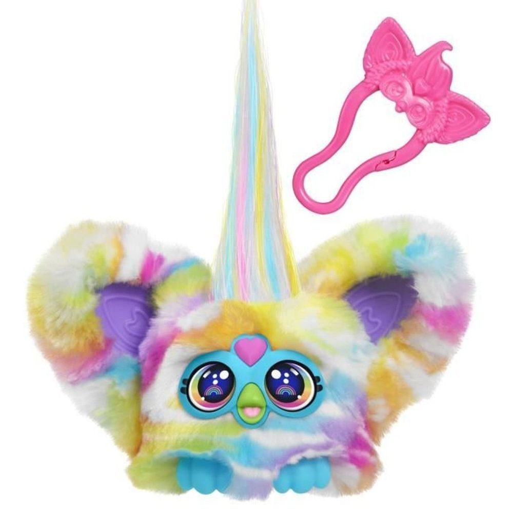 Mini peluche électronique pour filles et garçons furby furblets zee-bah, plus de 45 sons, série 4