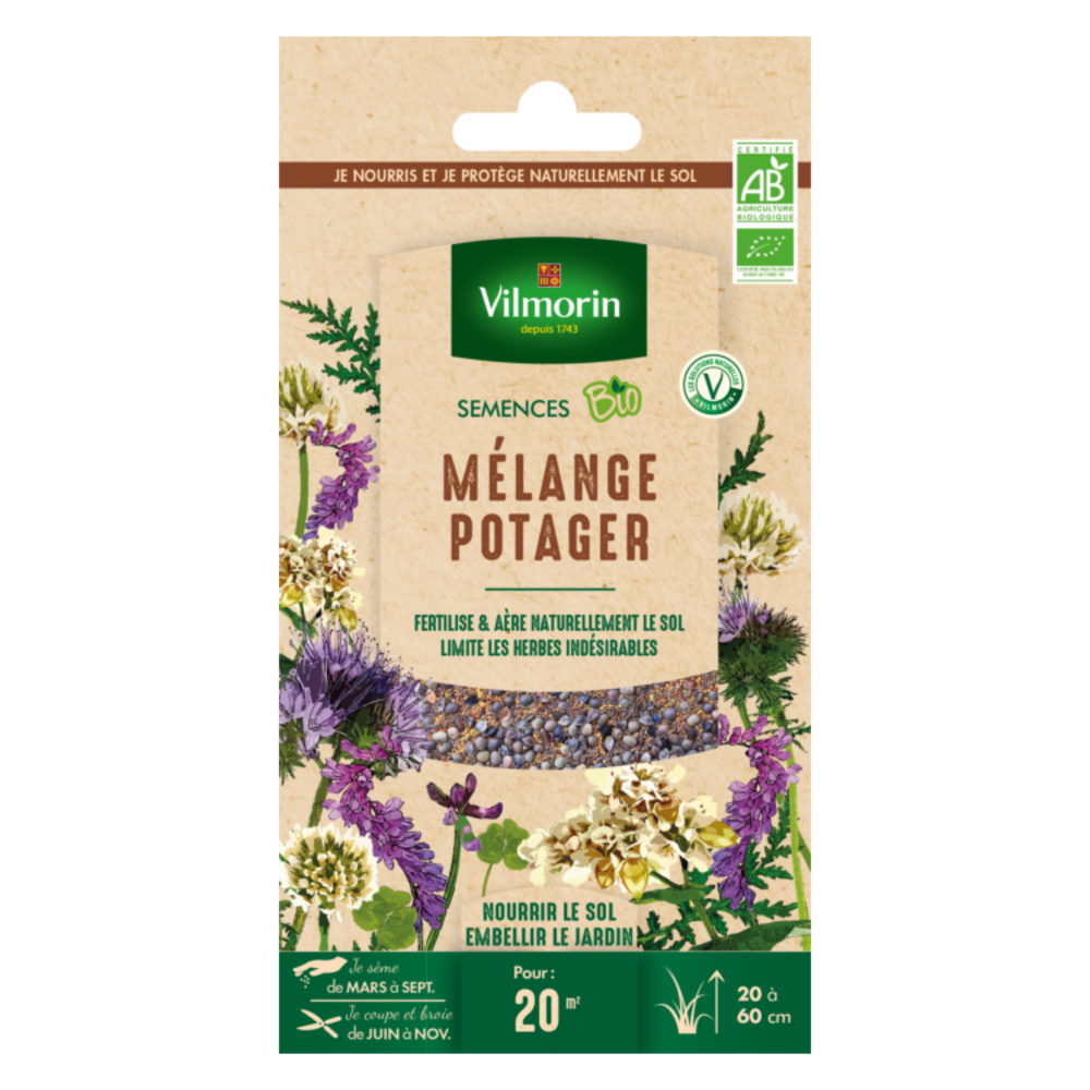 Vilmorin - mélange potager bio