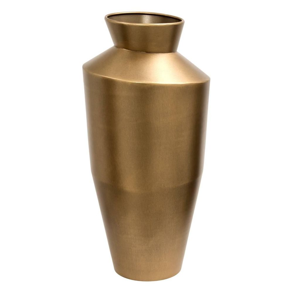 Vase déco en métal 