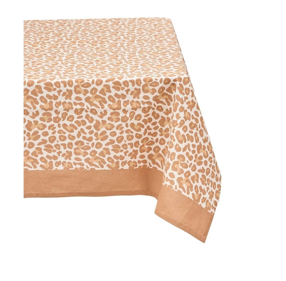 Nappe en coton leopard