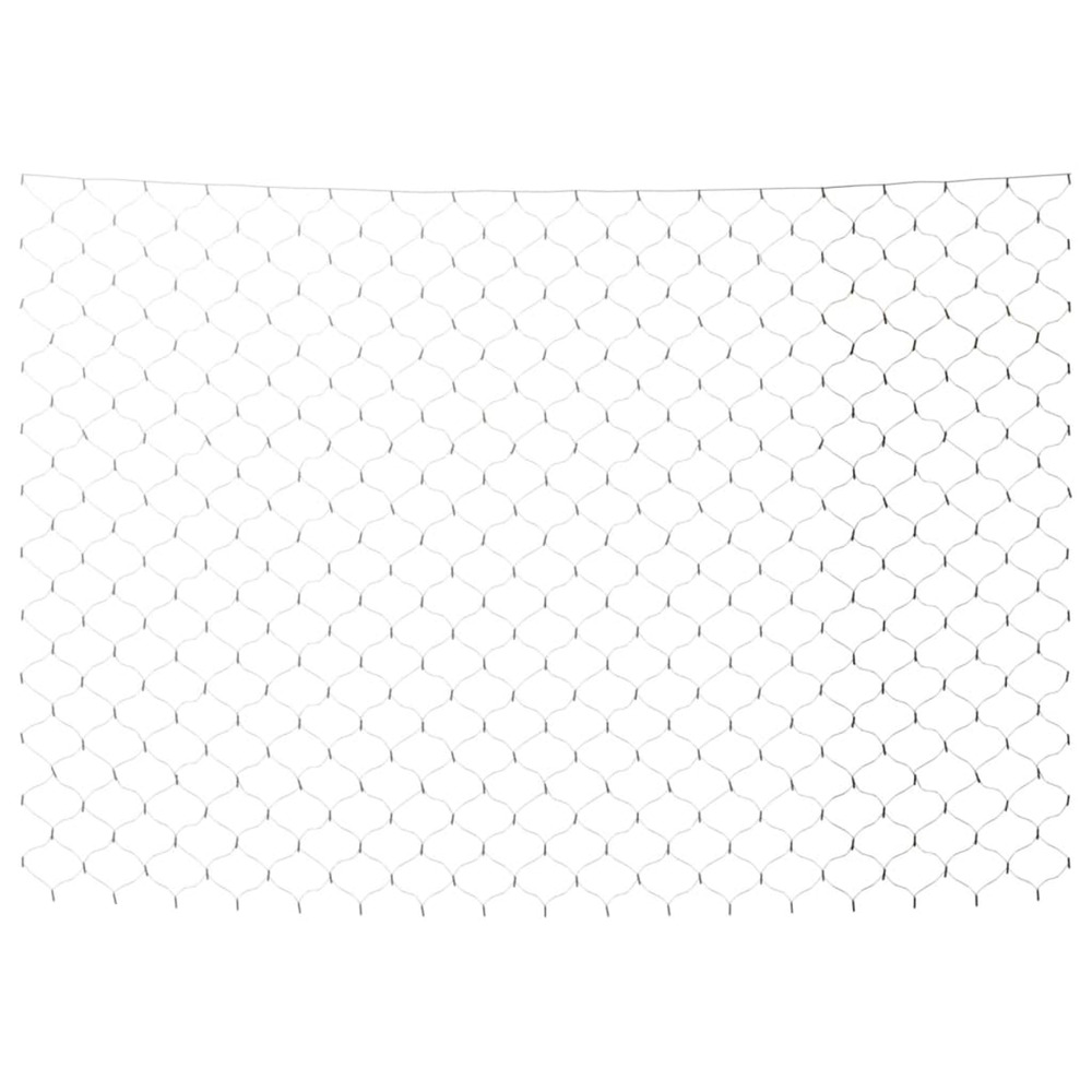 Filet lumineux blanc froid de noël 3x3 m 306 led int/ext