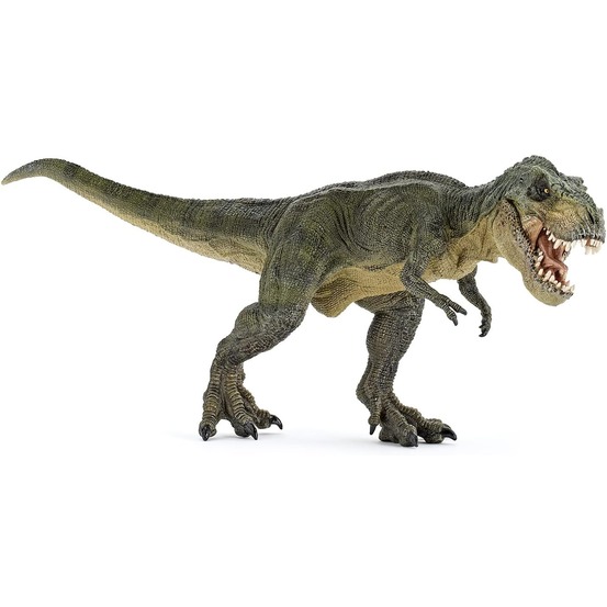 Figurine t-rex courant vert