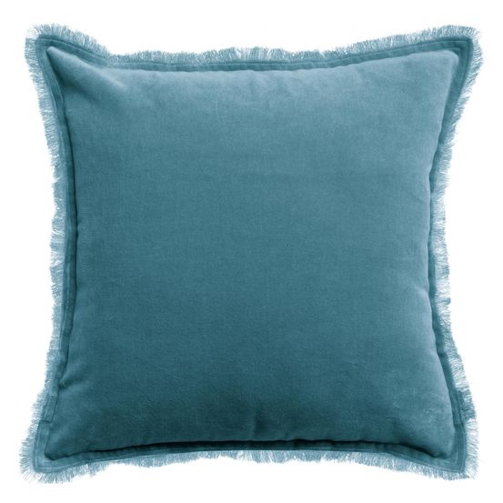 Coussin uni fara acier 45 x 45 cm