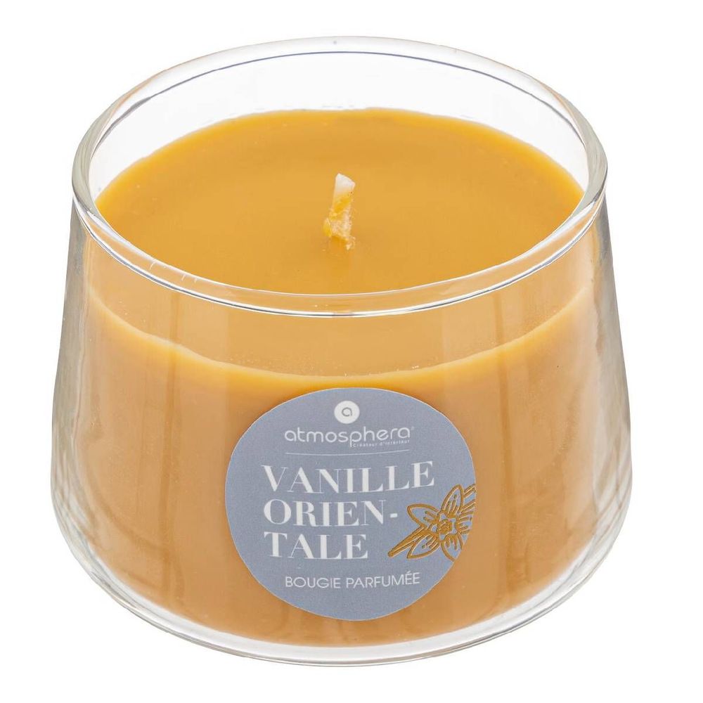 Bougie parfumée en verre 