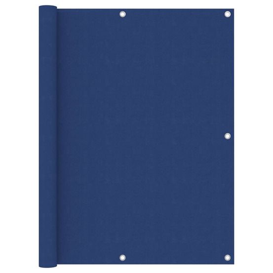 Écran de balcon bleu 120x600 cm tissu oxford