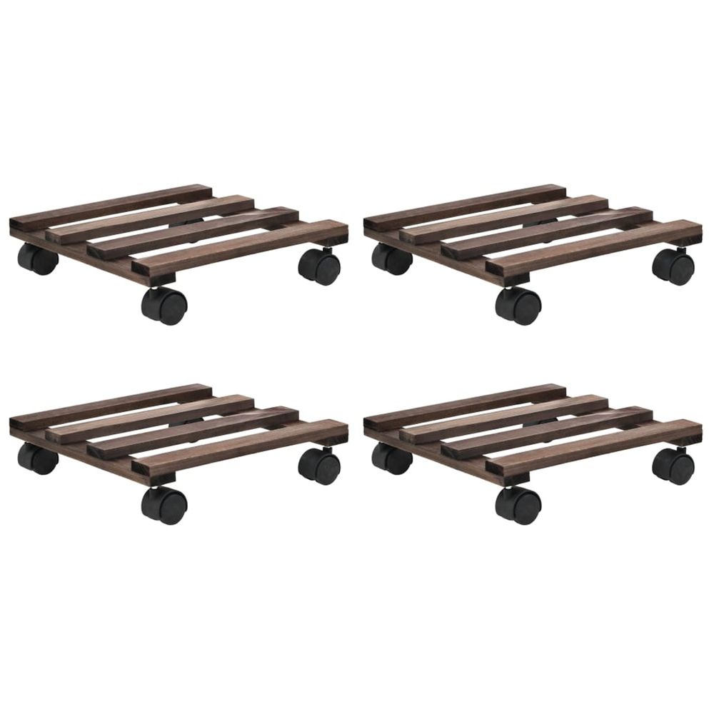 SUPPORT ROULANT A PLANTES BOIS-(865676)