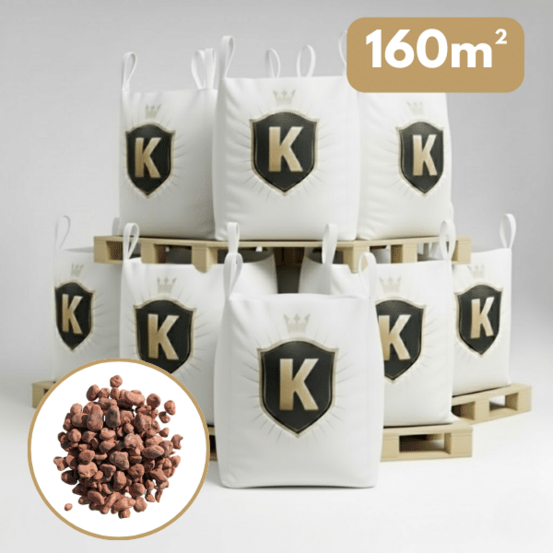 Galet marbre rose 25/40 mm – pack 8 big bag +/- 1,5t – 160 m²