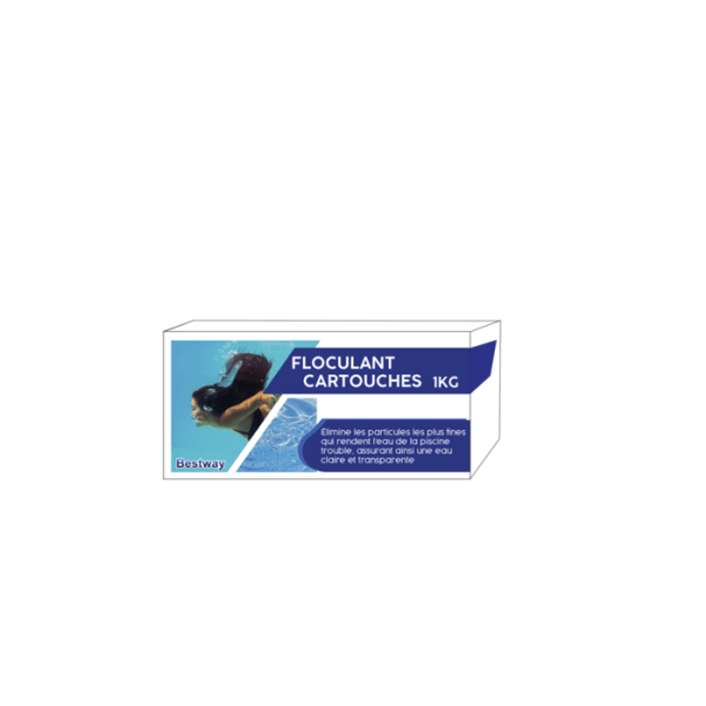 Floculant cartouches - 25443 - 20gr - 1kg
