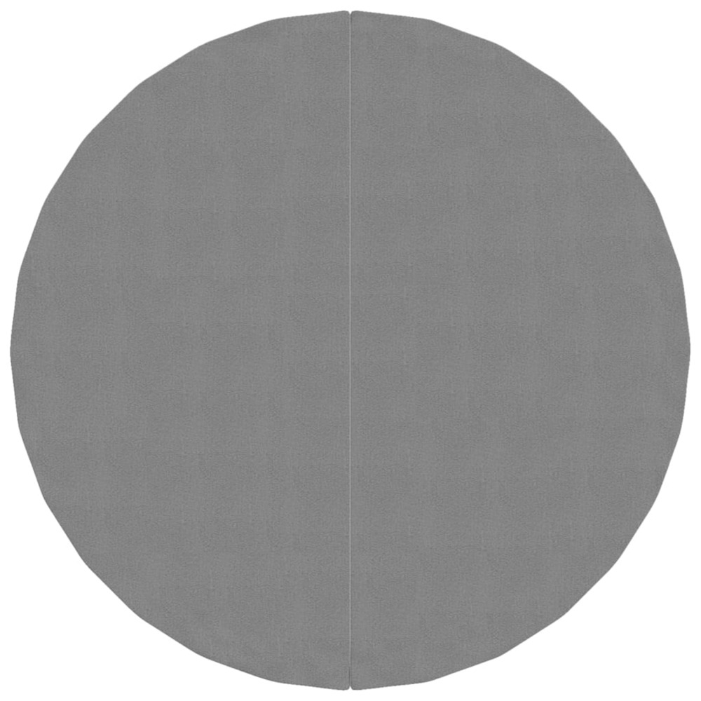 Bâche de piscine gris clair ø244 cm géotextile polyester