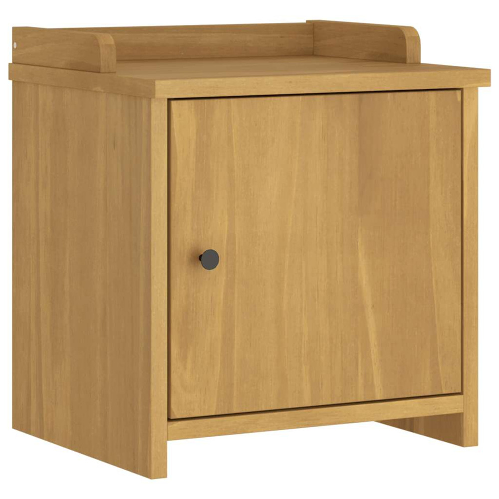 Banc de couloir sandnes 45x40x50 cm bois de pin massif