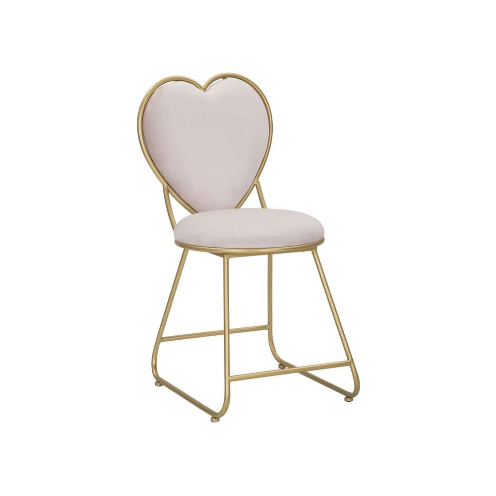 Chaise design coeur 