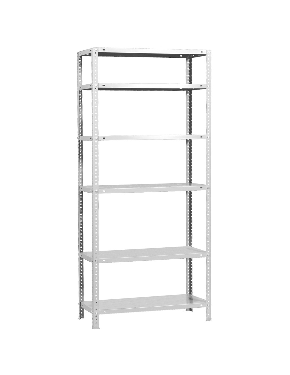 Etagère légère avec vis comfort mini 6/400 blanc blanc 2000x800x400 - simonrack