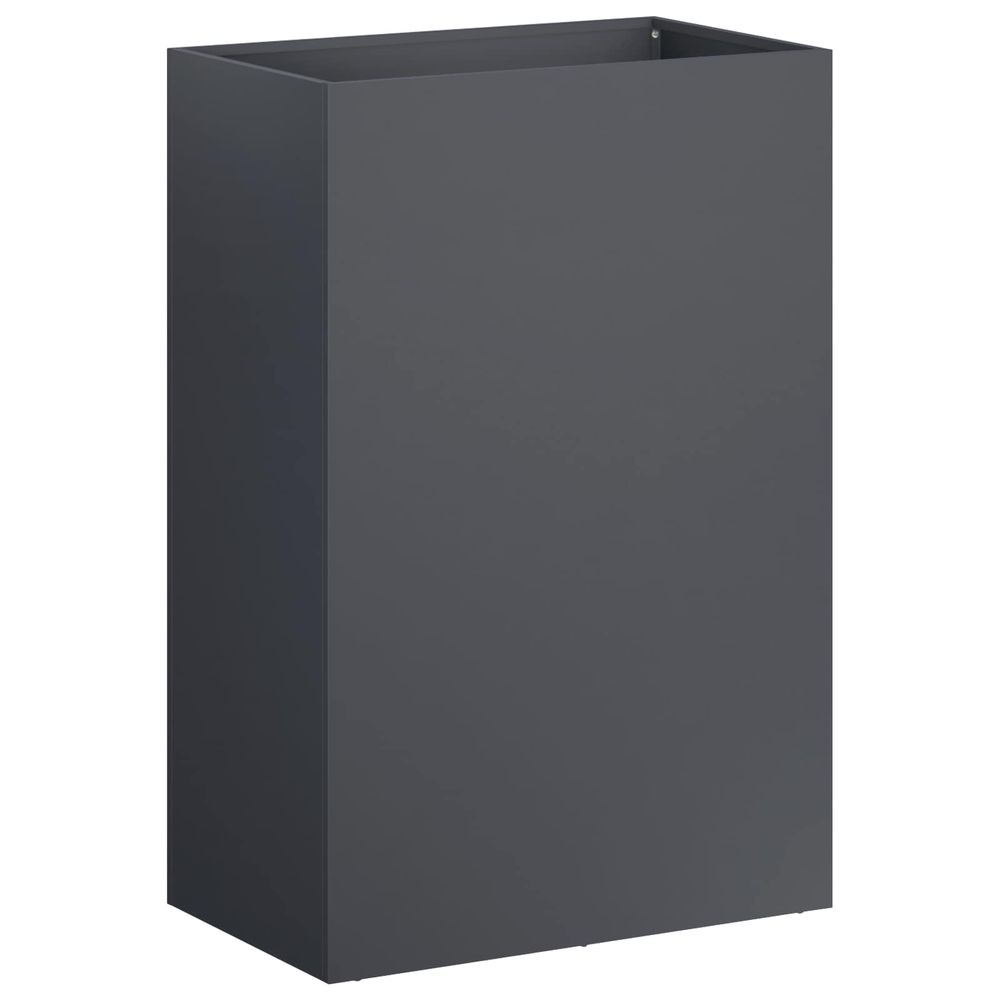Cache-pot de jardin anthracite 50 x 40 x 75 cm