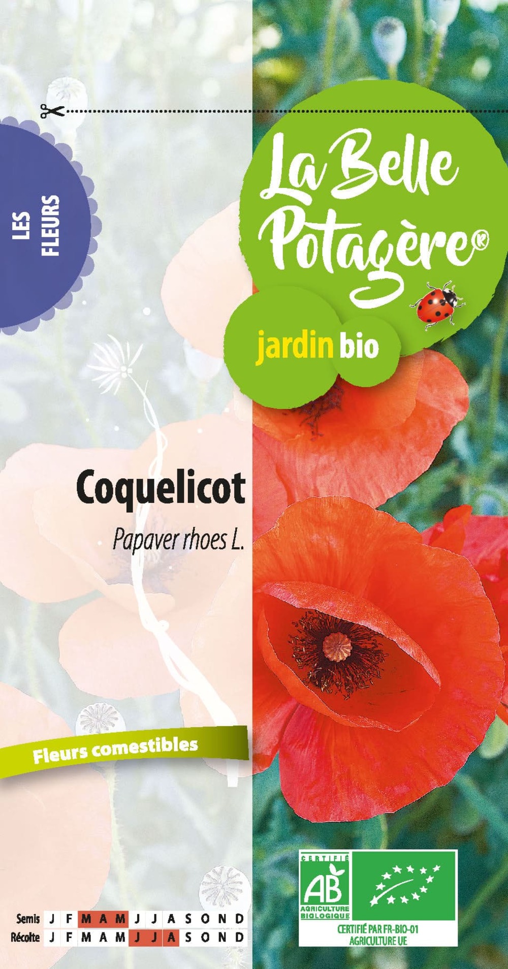 Coquelicot sauvage 0,5 g