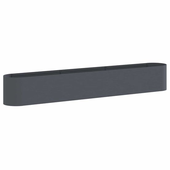 Jardin surélevé anthracite 280 x 40 x 40 cm