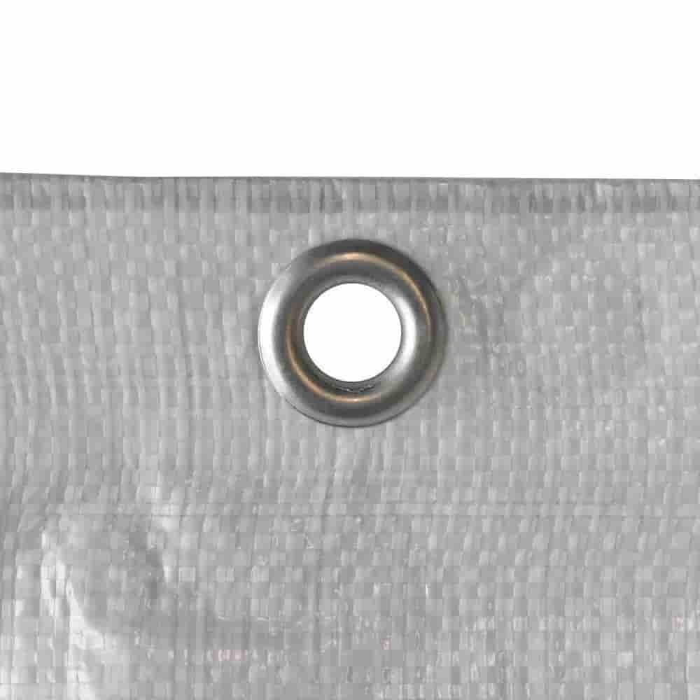 Bâche d'échafaudage 3, 10 x 10 m 150 g/m² blanc