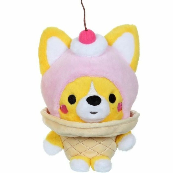 Peluche little corgi cuties 20 cm - glace