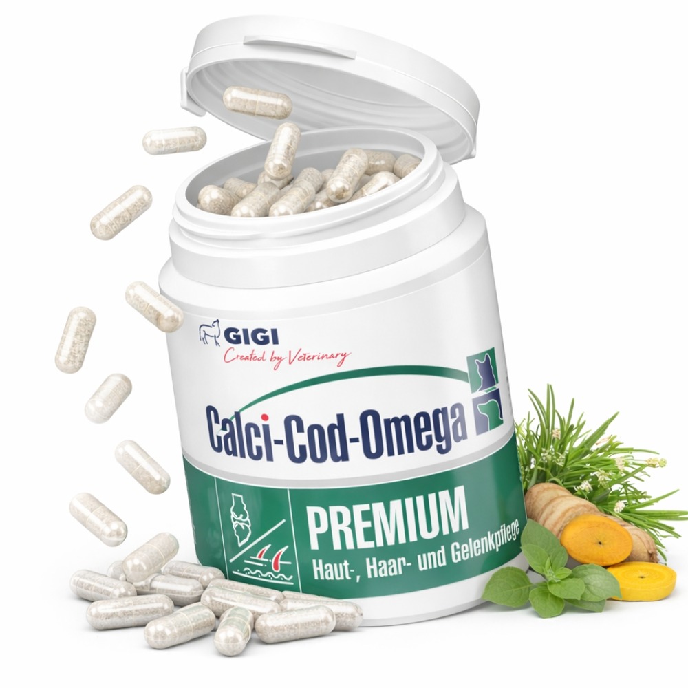 Gigi vet calci-cod-omega avec oméga-3 21 capsules