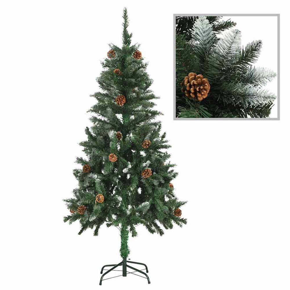 Sapin de NoÃ«l + pomme de pin + paillette 150