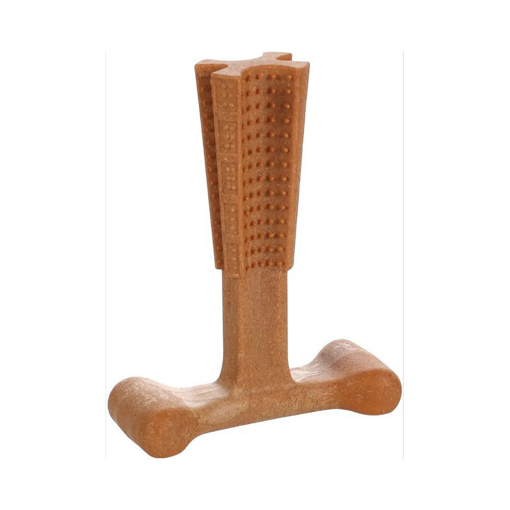 Jouet pour chiens en bambou et nylon avec gout de bœuf