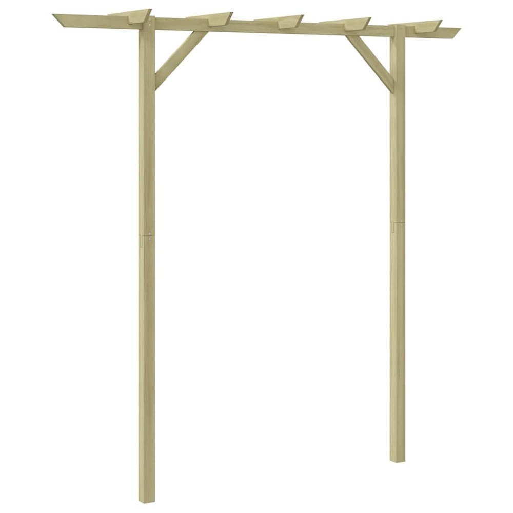 Pergola de jardin 205 x 40 x 203 cm bois