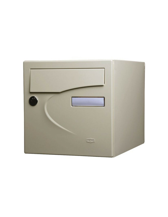 Boîte aux lettres preference 1 porte ivoire 1015 - renz