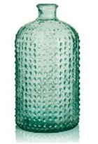 Vase "imet" - verre recyclé h20 cm