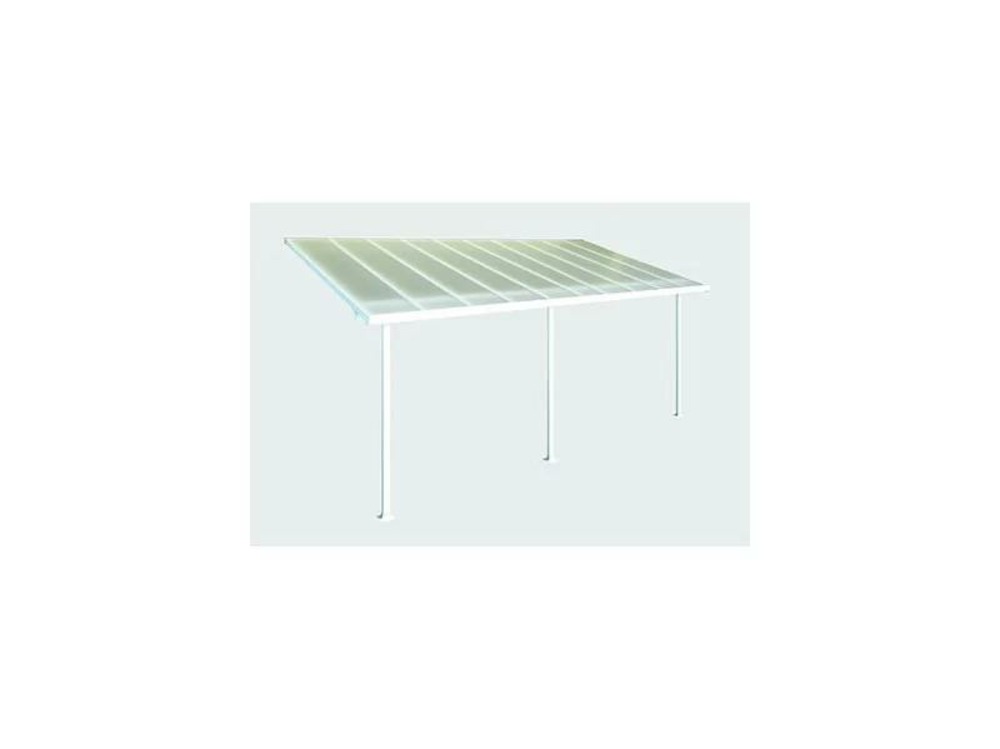 Toit terrasse feria 3 x 6 m - blanc
