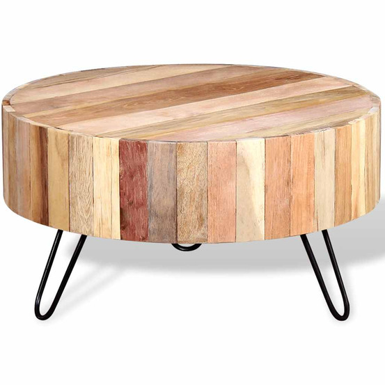vidaXL Table basse Bois de récupération
