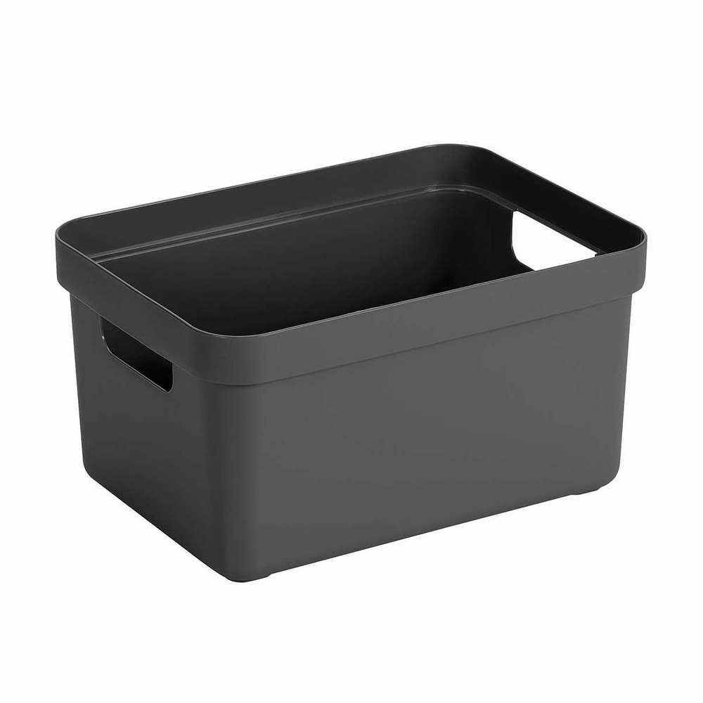 Boîte de rangement sigma home box 5 litres anthracite