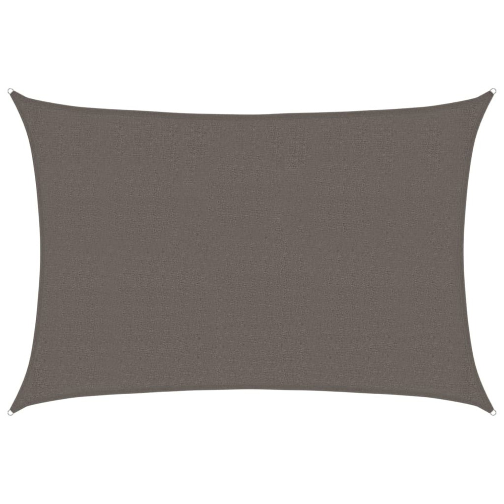 Voile d'ombrage 160 g/m² anthracite 2,5x4 m pehd
